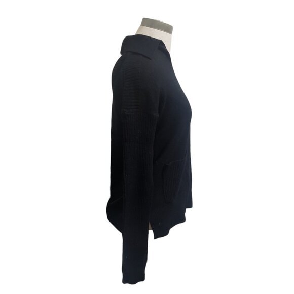 CT1949 Charlie B Black Long Sleeve Sweater with Pockets P/S - Picture 4 of 8